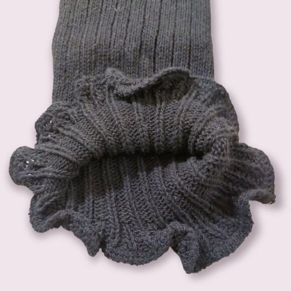 💝(3/$25) The Rockn Rev Black Ribbed Off Shoulder Dress - Picture 4 of 4